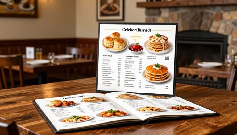 cracker barrel menu calories